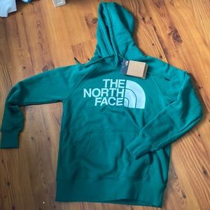 NWT evergreen north face hoodie xs